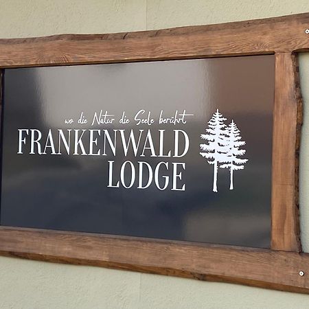 Frankenwald-Lodge Schwarzenbach am Wald Luaran gambar