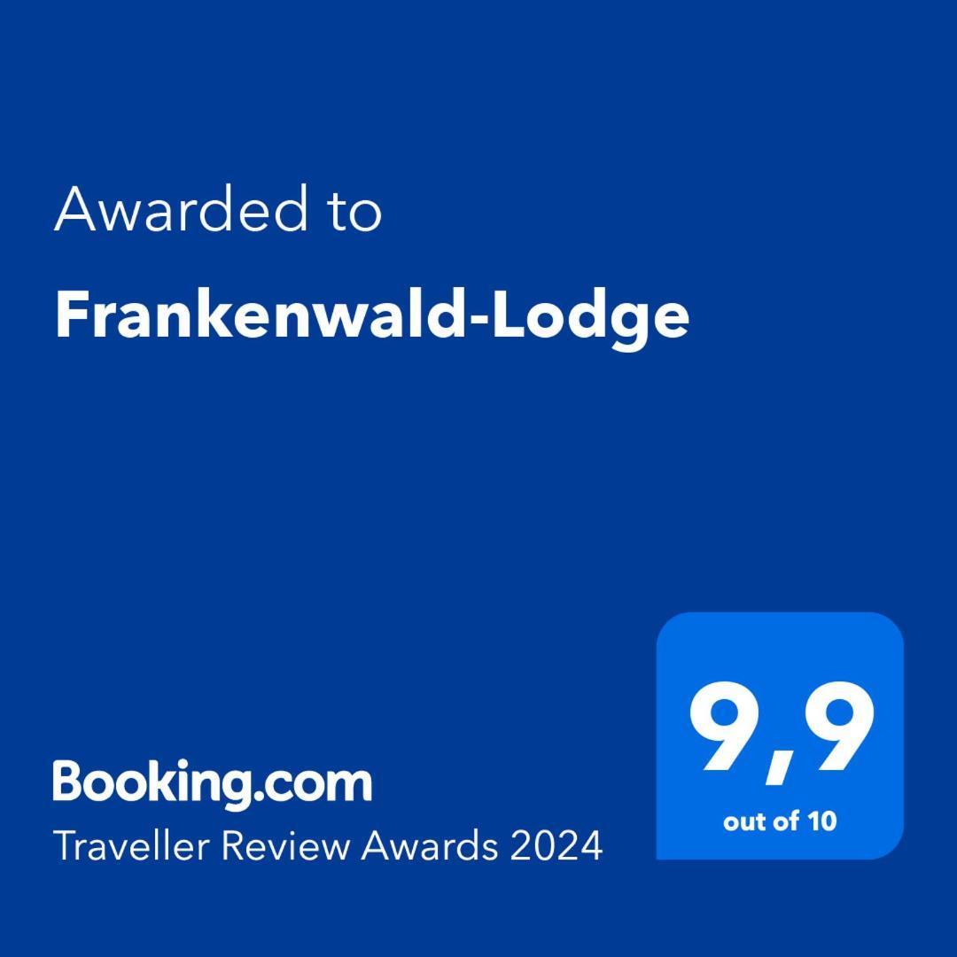 Frankenwald-Lodge Schwarzenbach am Wald Luaran gambar