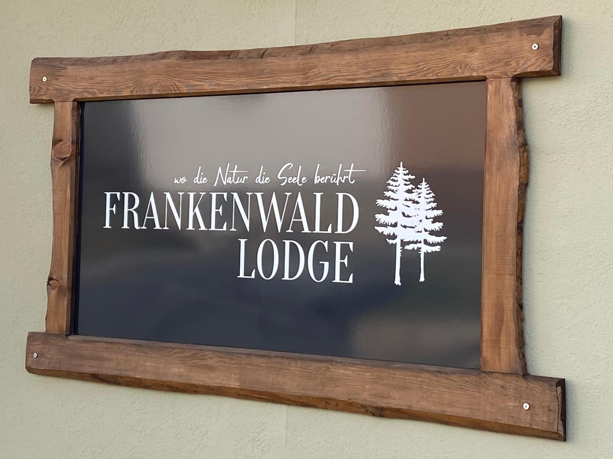 Frankenwald-Lodge Schwarzenbach am Wald Luaran gambar